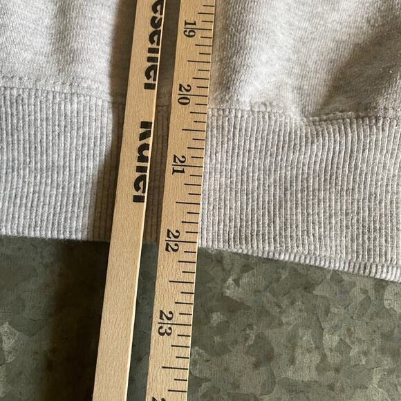 Stussy Gold Embroidered Logo Sweatshirt Gray Small Vintage 90s Y2K Surf Skate - Picture 10 of 10